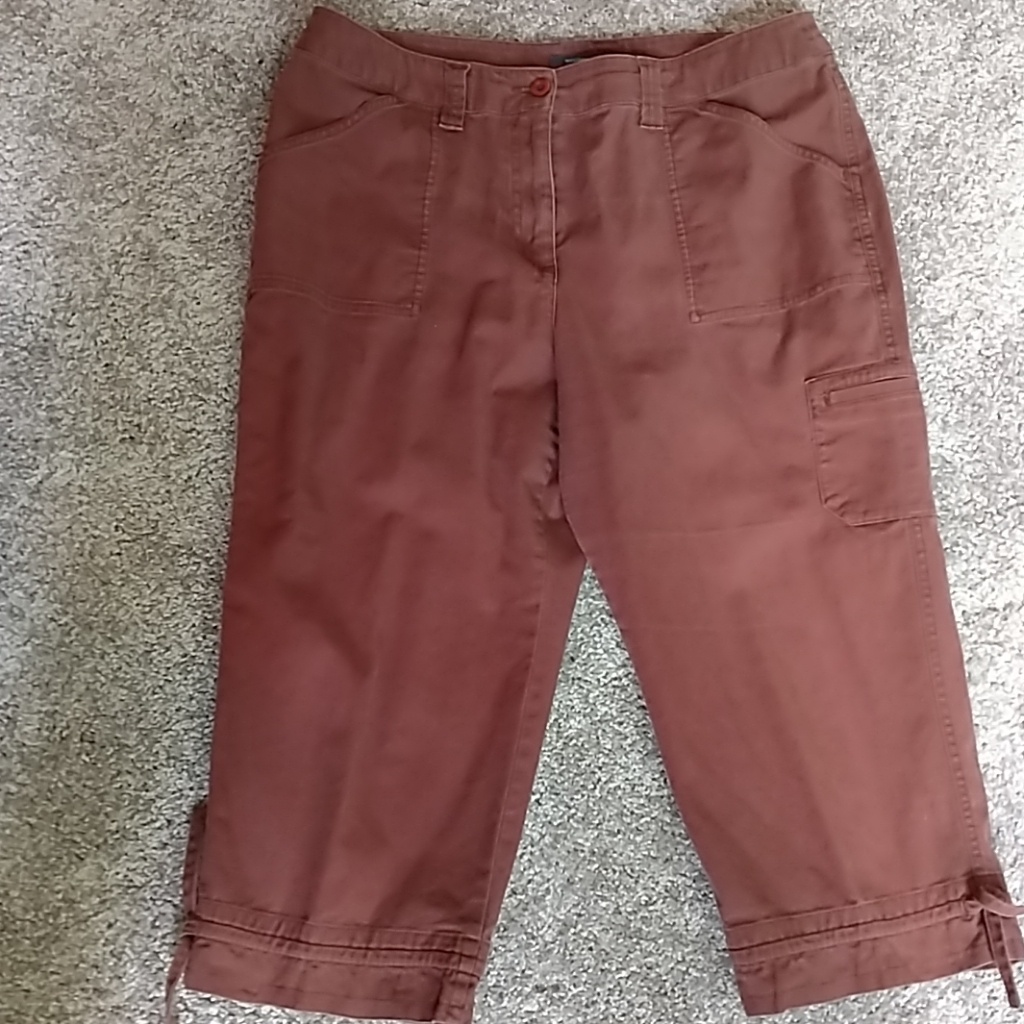 Brown Capris